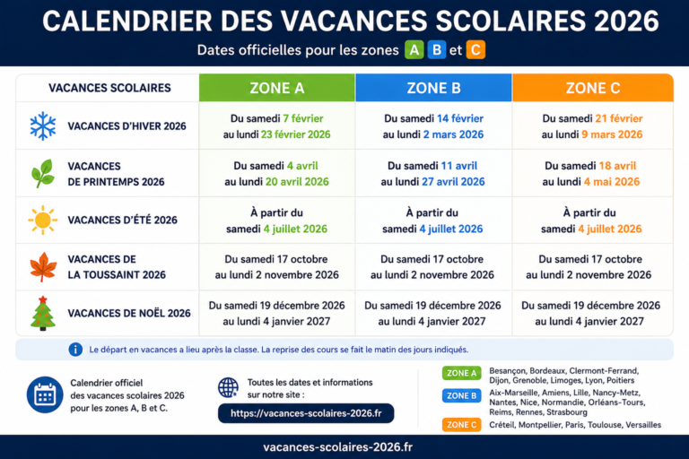 Calendrier Des Vacances Scolaires 2026 Vacances Scolaires 2026 calendrier-des-vacances-scolaires-2026-vacances-scolaires-2026